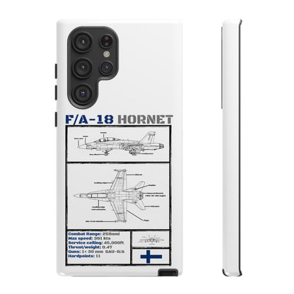 F/A-18 Hornet Schematic edition phone case (FAF Colour-Way)