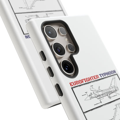 Eurofighter Typhoon Rigid Phone Case (RAF colour-ways)