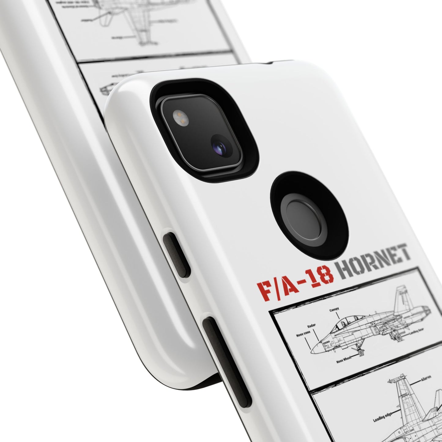 F/A-18 Hornet Schematic edition phone case (RCAF Colour-Way)