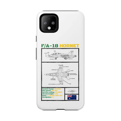 F/A-18 Hornet Schematic edition phone case (RAAF Colour-Way)