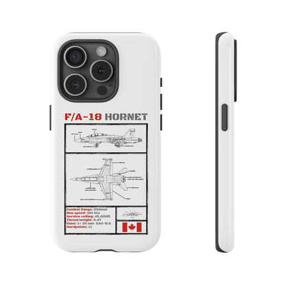 F/A-18 Hornet Schematic edition phone case (RCAF Colour-Way)