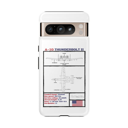 A-10 Schematic Rigid Phone Case (USAF colour-ways)