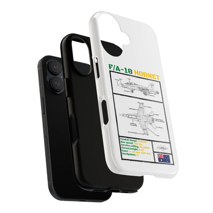 F/A-18 Hornet Schematic edition phone case (RAAF Colour-Way)