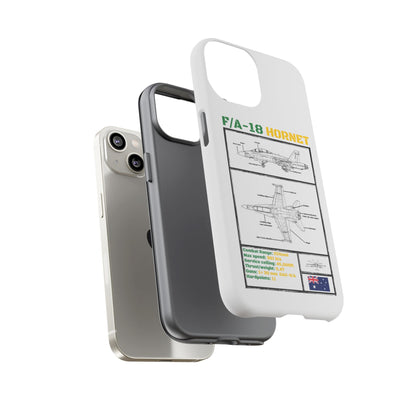 F/A-18 Hornet Schematic edition phone case (RAAF Colour-Way)