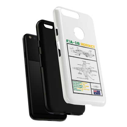 F/A-18 Hornet Schematic edition phone case (RAAF Colour-Way)