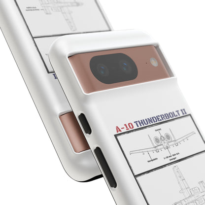 A-10 Schematic Rigid Phone Case (USAF colour-ways)