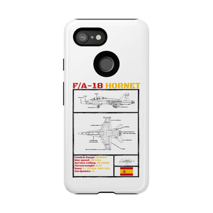 F/A-18 Hornet Schematic edition phone case (EDA Colour-Way)