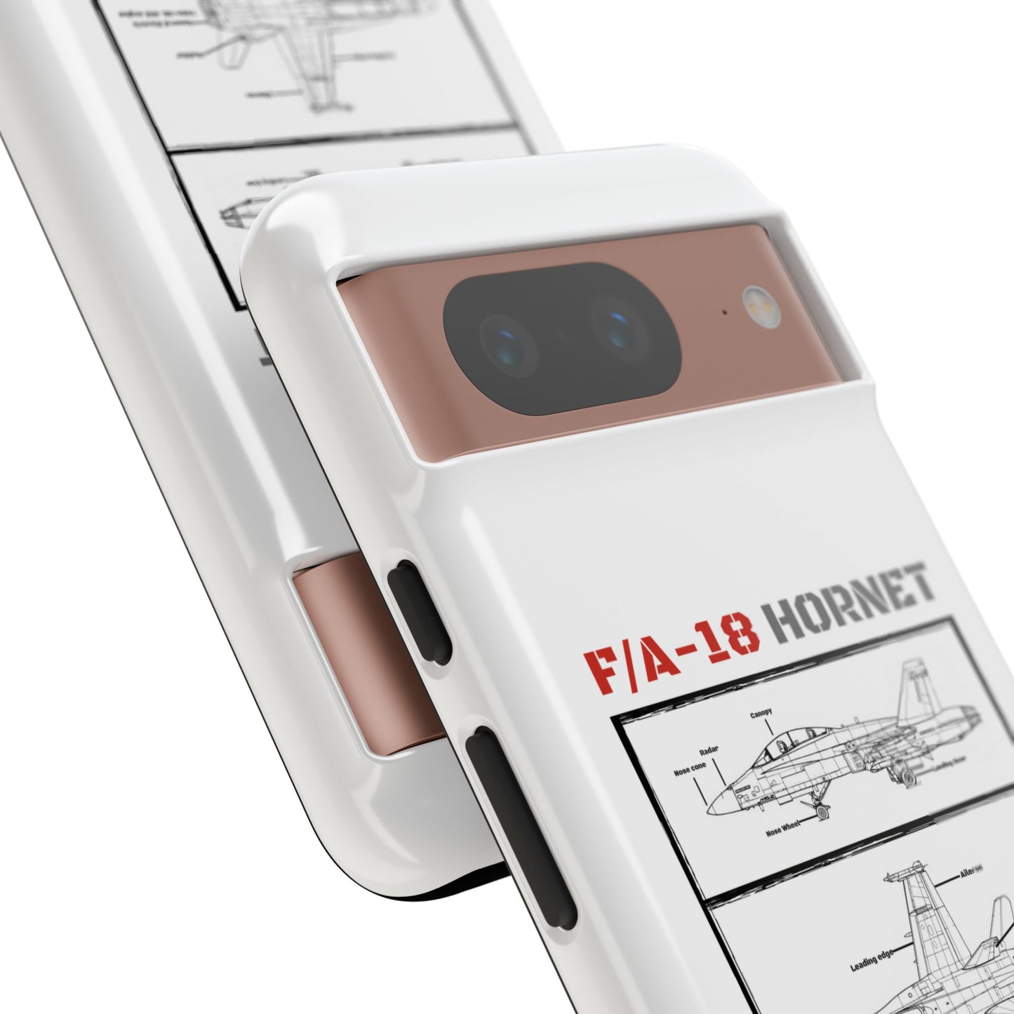 F/A-18 Hornet Schematic edition phone case (RCAF Colour-Way)