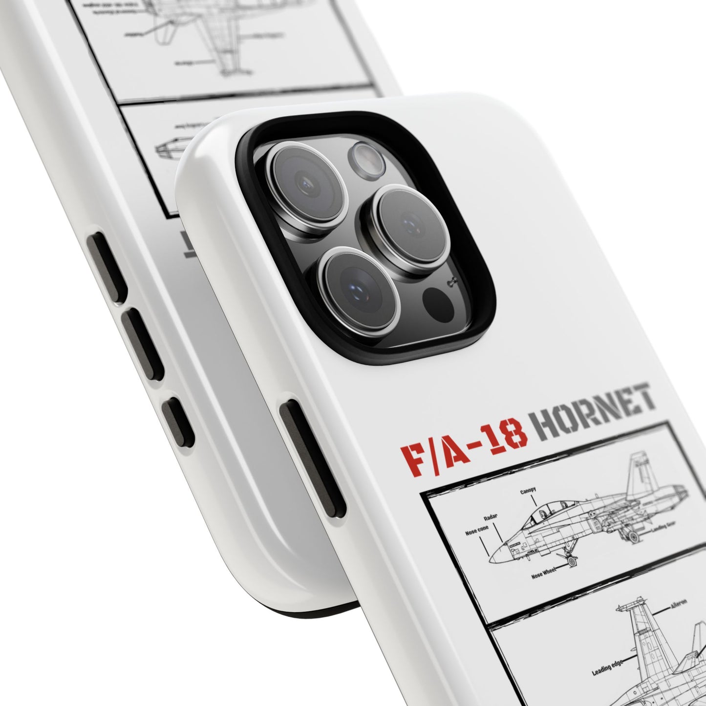 F/A-18 Hornet Schematic edition phone case (RCAF Colour-Way)