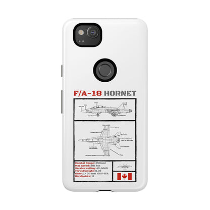 F/A-18 Hornet Schematic edition phone case (RCAF Colour-Way)