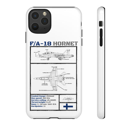 F/A-18 Hornet Schematic edition phone case (FAF Colour-Way)