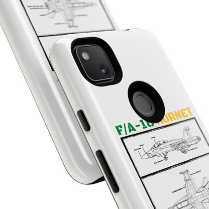 F/A-18 Hornet Schematic edition phone case (RAAF Colour-Way)