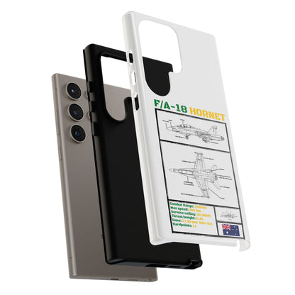 F/A-18 Hornet Schematic edition phone case (RAAF Colour-Way)