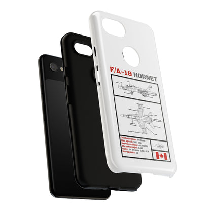 F/A-18 Hornet Schematic edition phone case (RCAF Colour-Way)