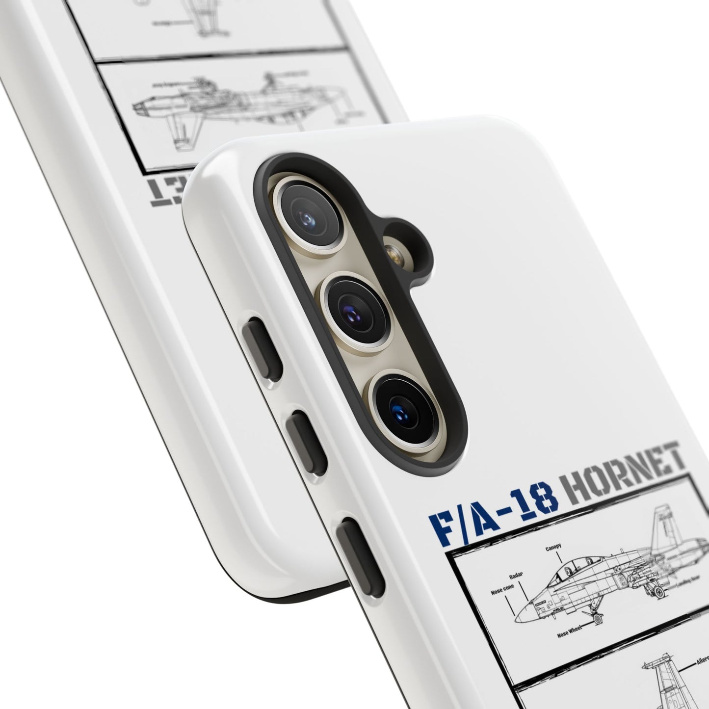 F/A-18 Hornet Schematic edition phone case (FAF Colour-Way)