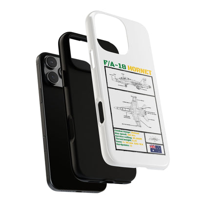 F/A-18 Hornet Schematic edition phone case (RAAF Colour-Way)