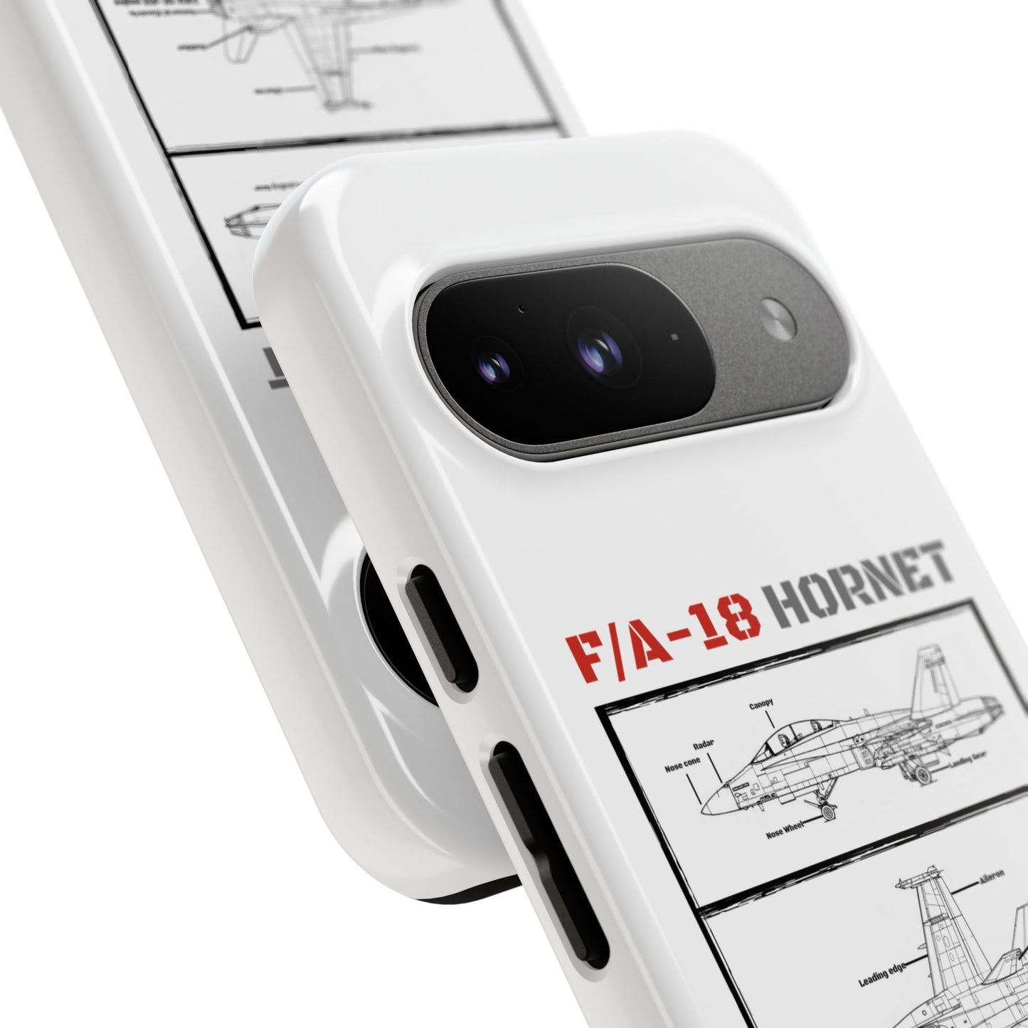 F/A-18 Hornet Schematic edition phone case (RCAF Colour-Way)