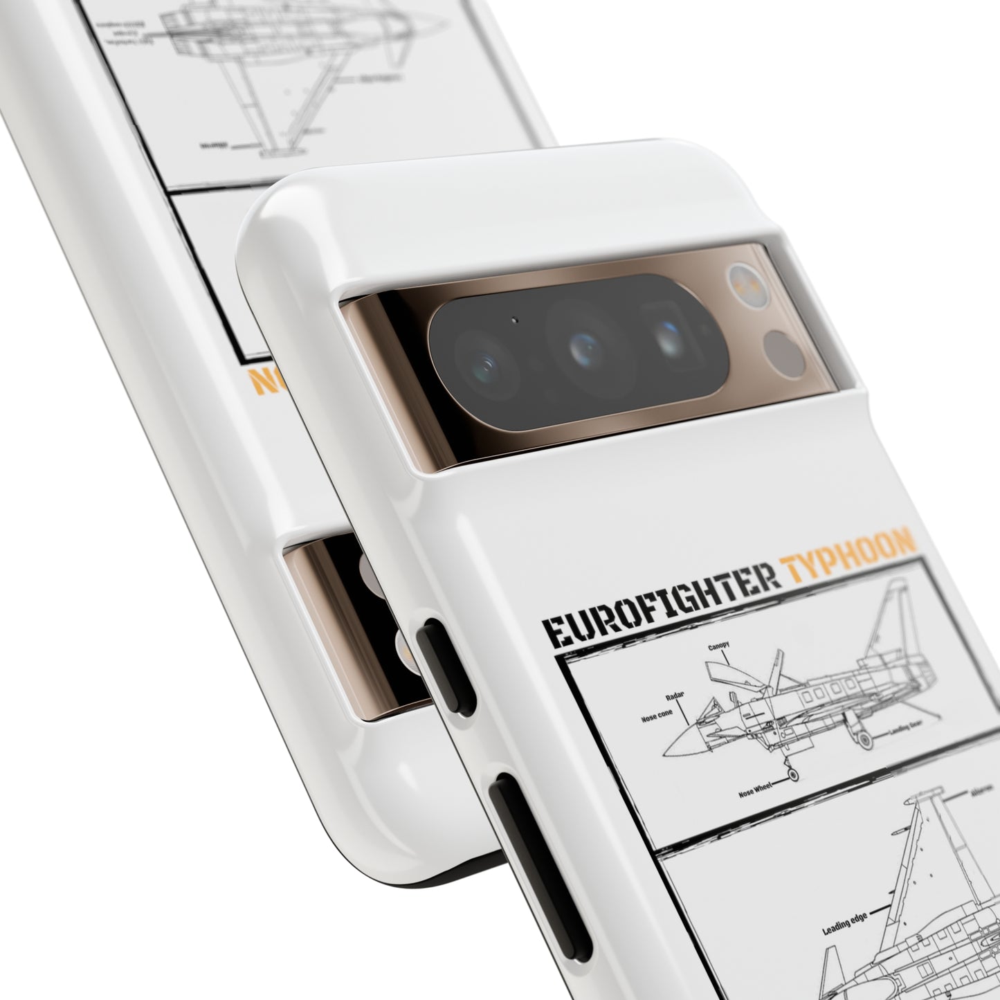 Eurofighter Typhoon Rigid Phone Case (Luftwaffe colour-ways)