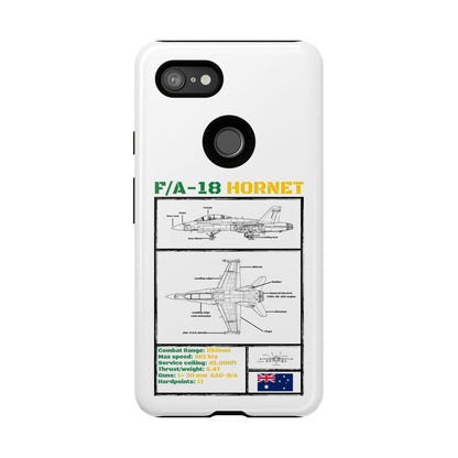 F/A-18 Hornet Schematic edition phone case (RAAF Colour-Way)