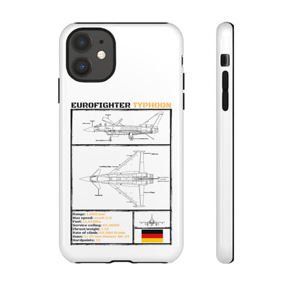 Eurofighter Typhoon Rigid Phone Case (Luftwaffe colour-ways)