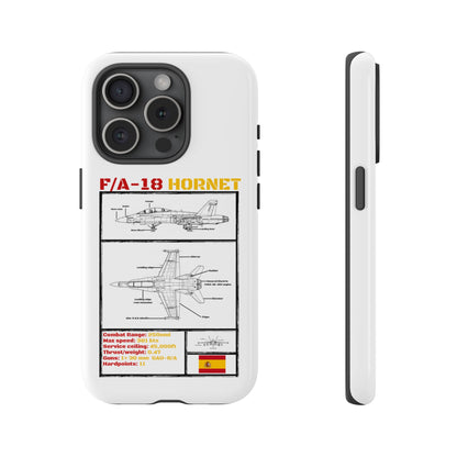 F/A-18 Hornet Schematic edition phone case (EDA Colour-Way)