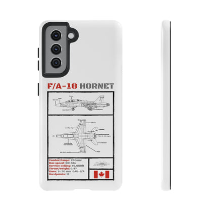 F/A-18 Hornet Schematic edition phone case (RCAF Colour-Way)