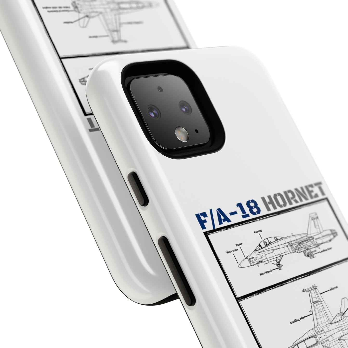 F/A-18 Hornet Schematic edition phone case (FAF Colour-Way)