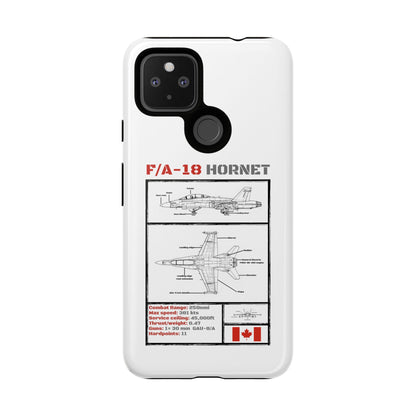 F/A-18 Hornet Schematic edition phone case (RCAF Colour-Way)