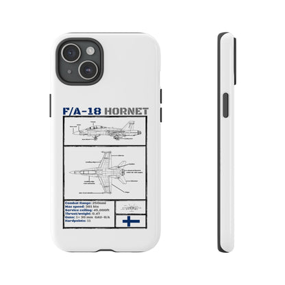 F/A-18 Hornet Schematic edition phone case (FAF Colour-Way)