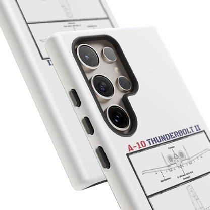 A-10 Schematic Rigid Phone Case (USAF colour-ways)