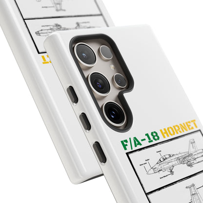 F/A-18 Hornet Schematic edition phone case (RAAF Colour-Way)