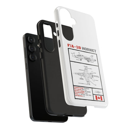 F/A-18 Hornet Schematic edition phone case (RCAF Colour-Way)