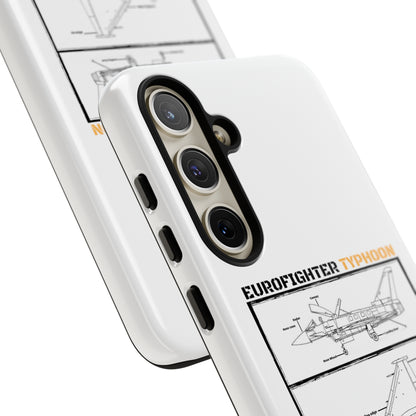 Eurofighter Typhoon Rigid Phone Case (Luftwaffe colour-ways)