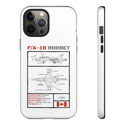 F/A-18 Hornet Schematic edition phone case (RCAF Colour-Way)