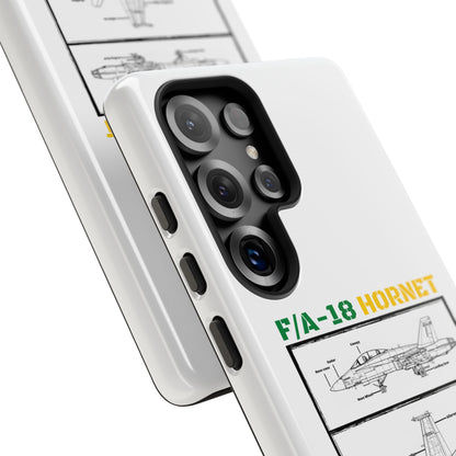 F/A-18 Hornet Schematic edition phone case (RAAF Colour-Way)