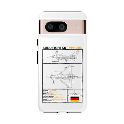 Eurofighter Typhoon Rigid Phone Case (Luftwaffe colour-ways)