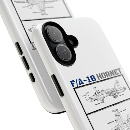 F/A-18 Hornet Schematic edition phone case (FAF Colour-Way)