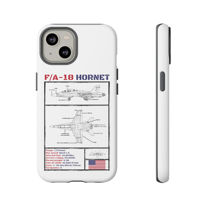 F/A-18 Schematic Rigid Phone Case (USAF colour-ways)