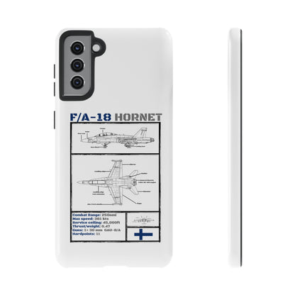 F/A-18 Hornet Schematic edition phone case (FAF Colour-Way)
