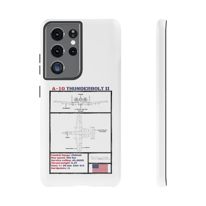 A-10 Schematic Rigid Phone Case (USAF colour-ways)