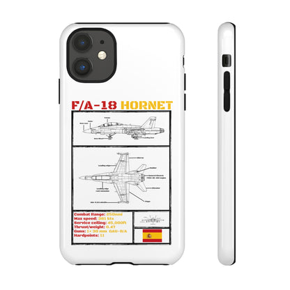 F/A-18 Hornet Schematic edition phone case (EDA Colour-Way)