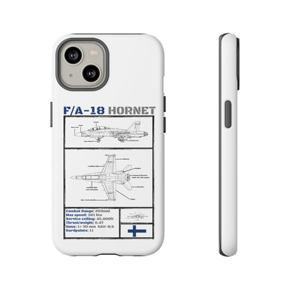 F/A-18 Hornet Schematic edition phone case (FAF Colour-Way)