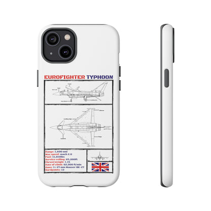 Eurofighter Typhoon Rigid Phone Case (RAF colour-ways)