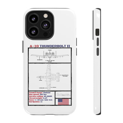 A-10 Schematic Rigid Phone Case (USAF colour-ways)