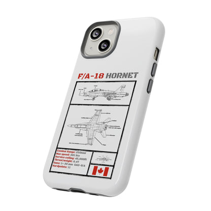 F/A-18 Hornet Schematic edition phone case (RCAF Colour-Way)