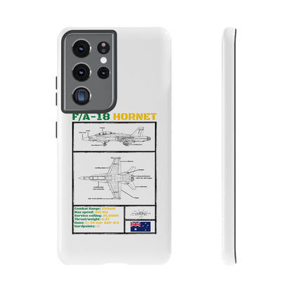 F/A-18 Hornet Schematic edition phone case (RAAF Colour-Way)