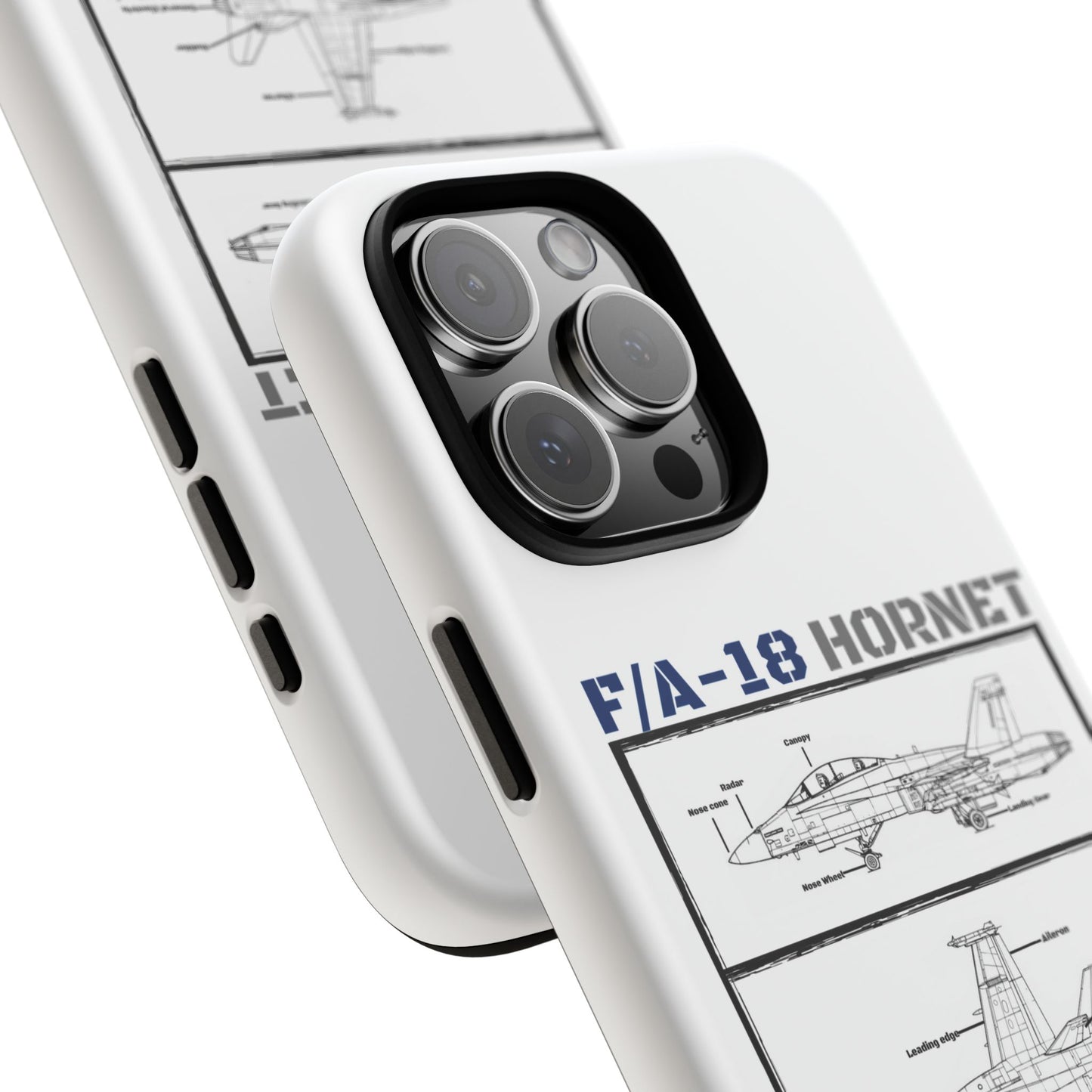 F/A-18 Hornet Schematic edition phone case (FAF Colour-Way)