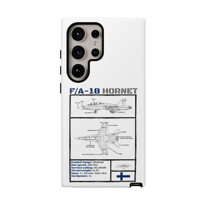 F/A-18 Hornet Schematic edition phone case (FAF Colour-Way)
