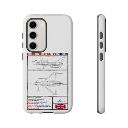 Eurofighter Typhoon Rigid Phone Case (RAF colour-ways)