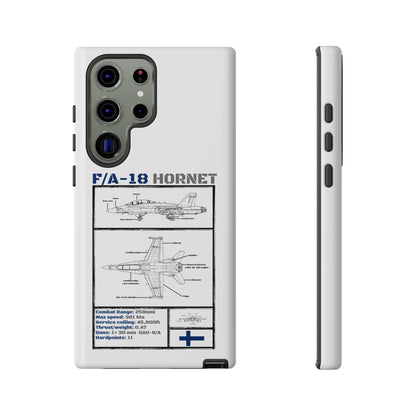 F/A-18 Hornet Schematic edition phone case (FAF Colour-Way)